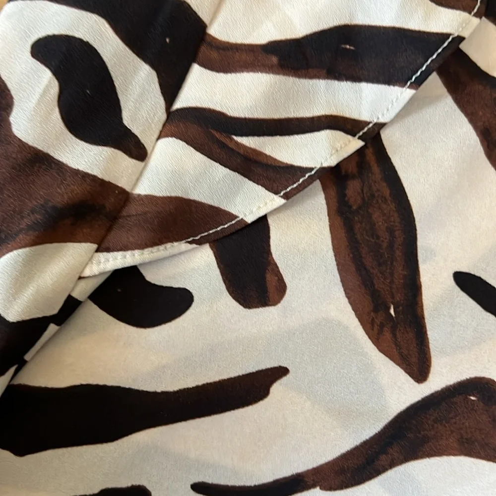 Cabi Animal Print Blouse_16